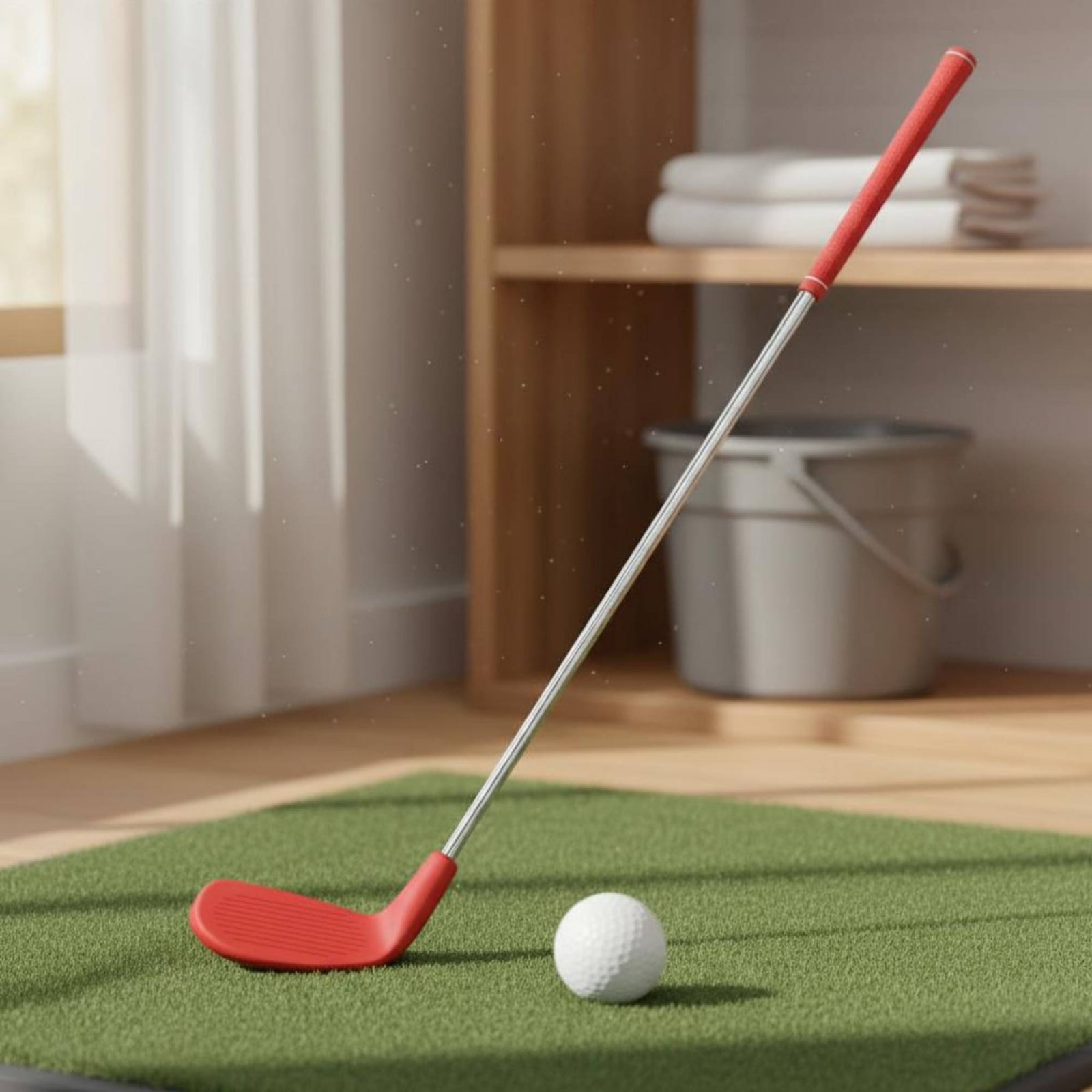 Golf Equipment For Beginners - Golf Training Club Plastic Head Practice
