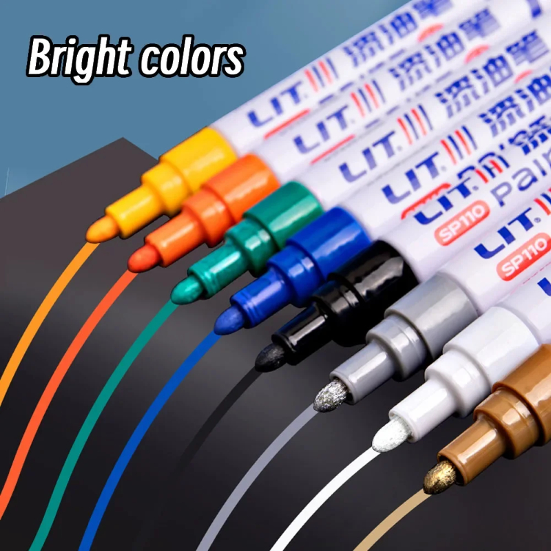 Tee Height Marker - 3mm Colorful 12 Colors Permanent Paint