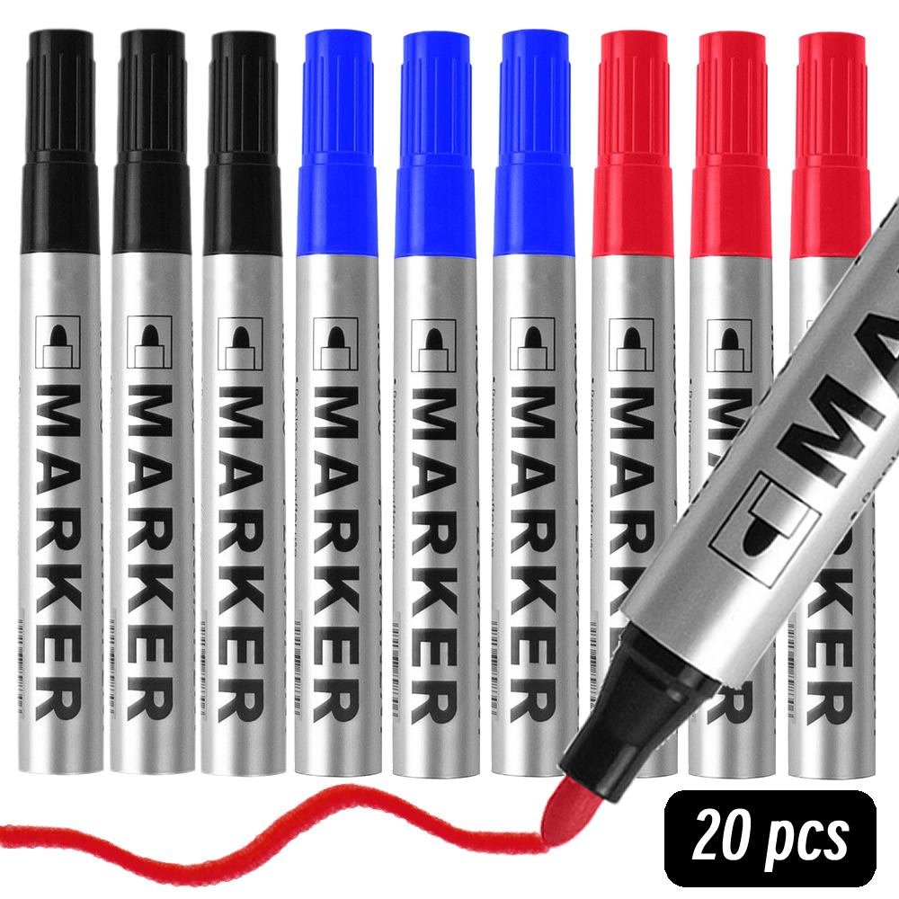 Tee Height Marker - Permanent Paint Marker Pen Waterproof Black