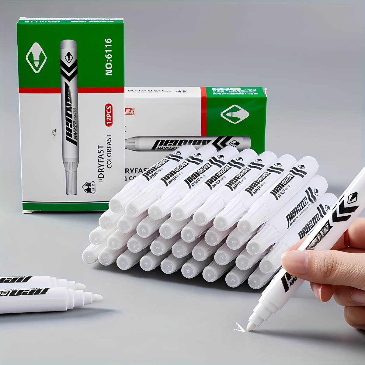 17 Pcs Acrylic Paint White Mar - Tee Height Marker 评论和价格