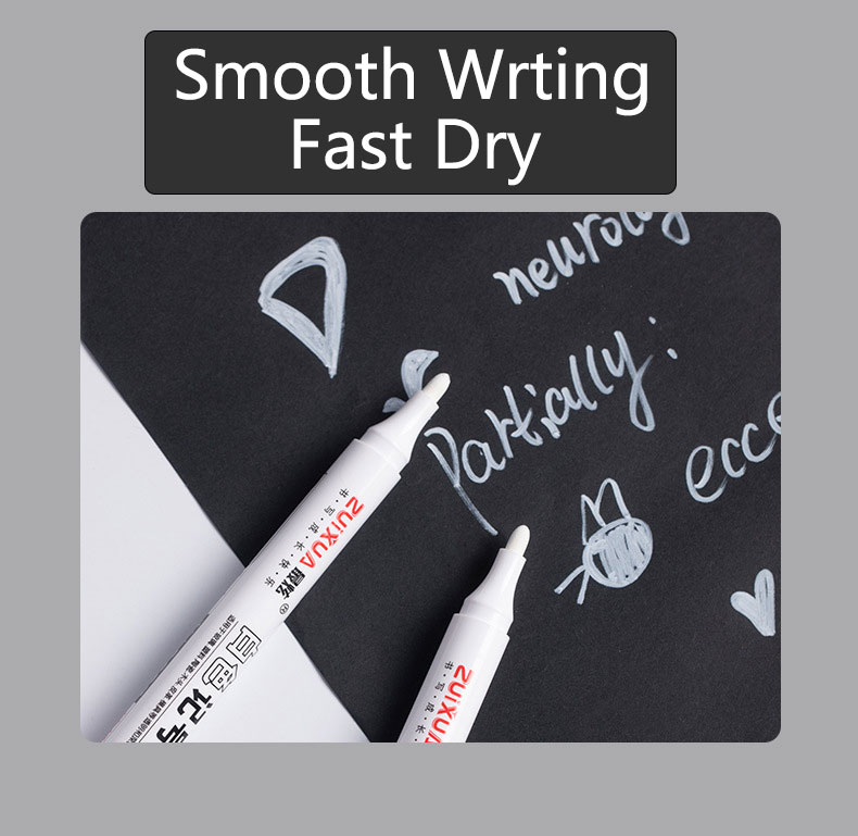 1-5pcs White Marker Paint Pen  - Tee Height Marker 评论和价格