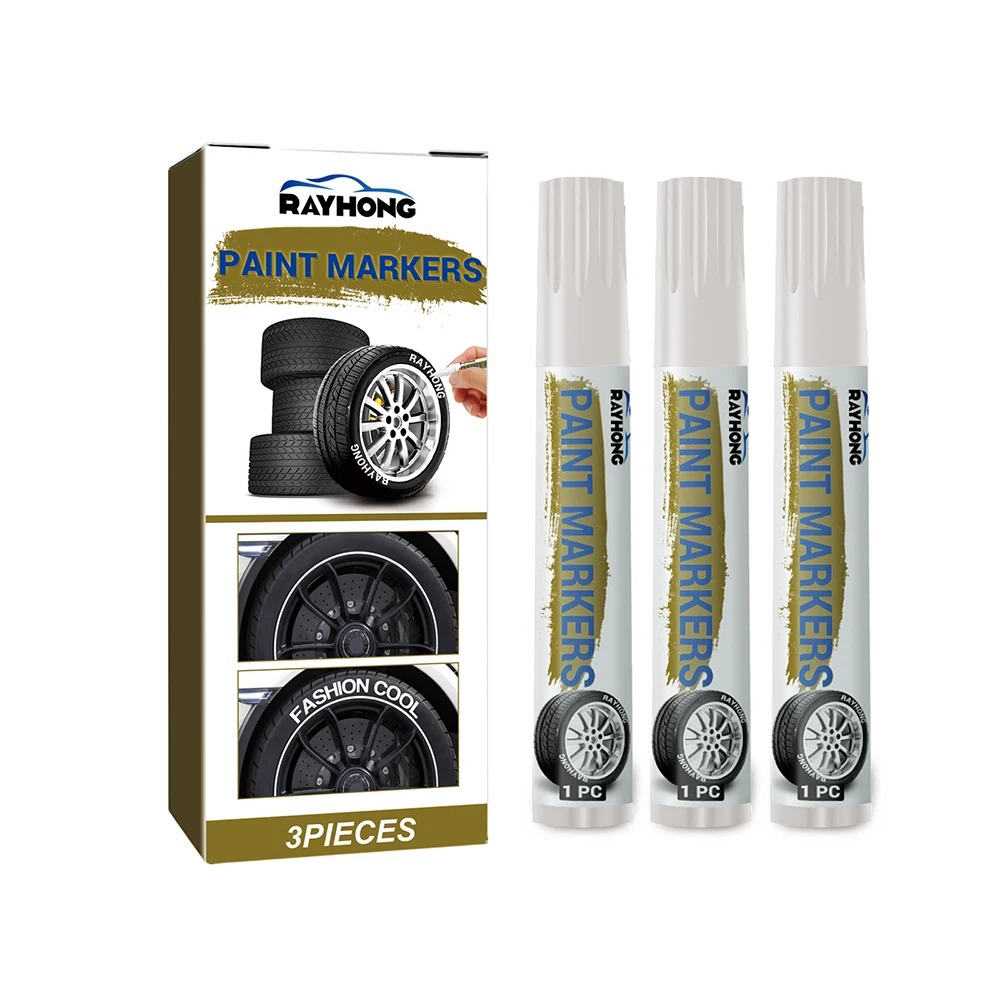 3 White Tire Paint Markers Wat - Tee Height Marker 评论和价格
