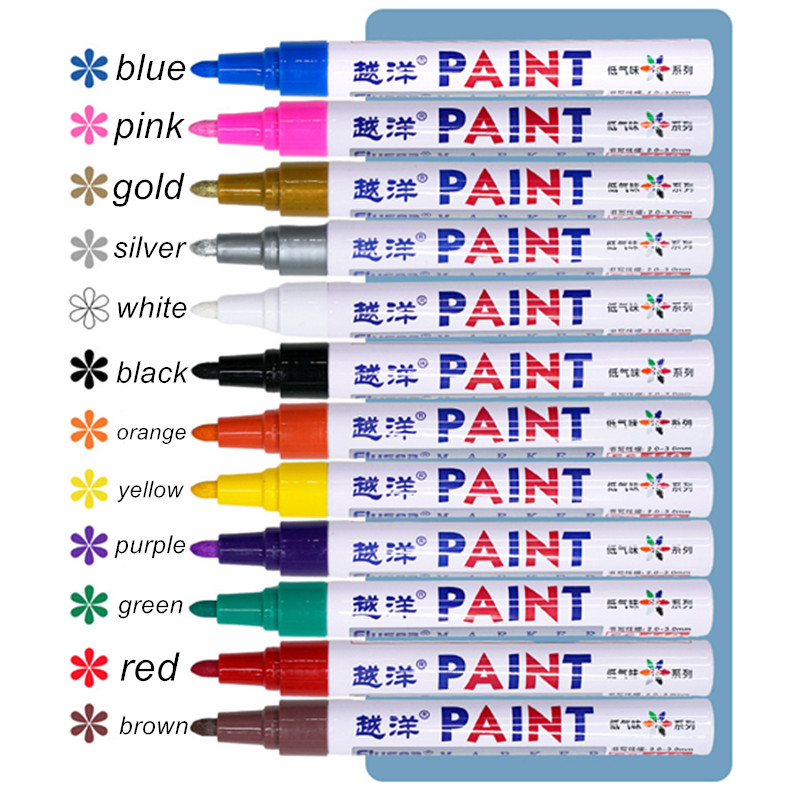12 Color White Waterproof Rubb - Tee Height Marker 评论和价格