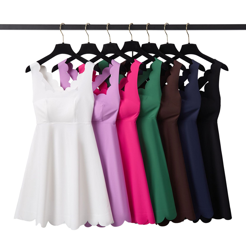Women Tennis Yoga Dress Solid  - Golf Equipment For Women 评论和价格