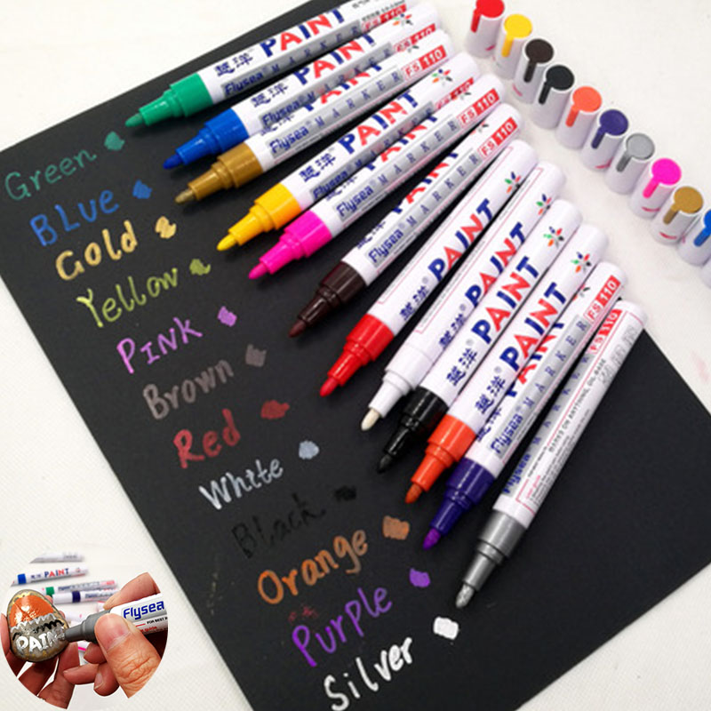 12 Color White Waterproof Rubb - Tee Height Marker 评论和价格