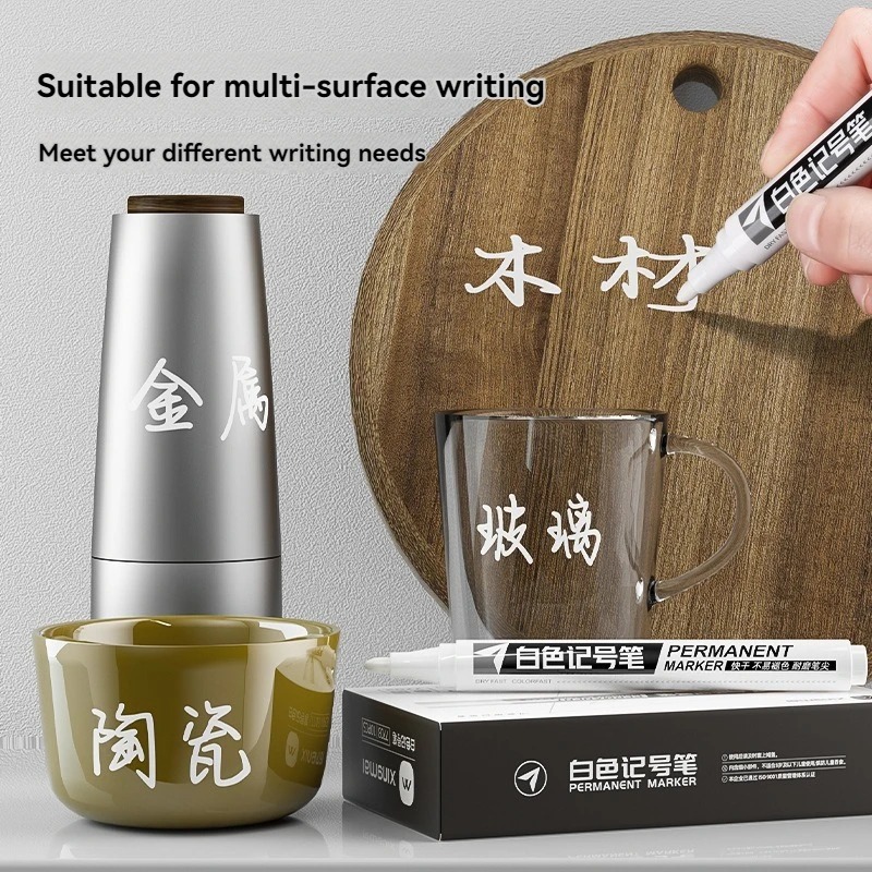 1/3/5pcs White Marker Paint Pe - Tee Height Marker 评论和价格